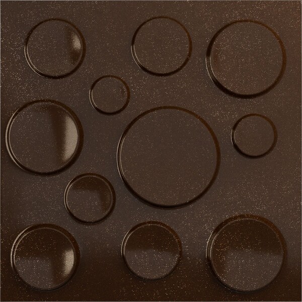 Ekena Millwork 19 5/8in. W x 19 5/8in. H Cosmo EnduraWall Decorative 3D Wall Panel Covers 2.67 Sq. Ft. WP20X20CSAMB - main